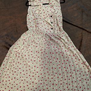 Vintage polka dotted dress